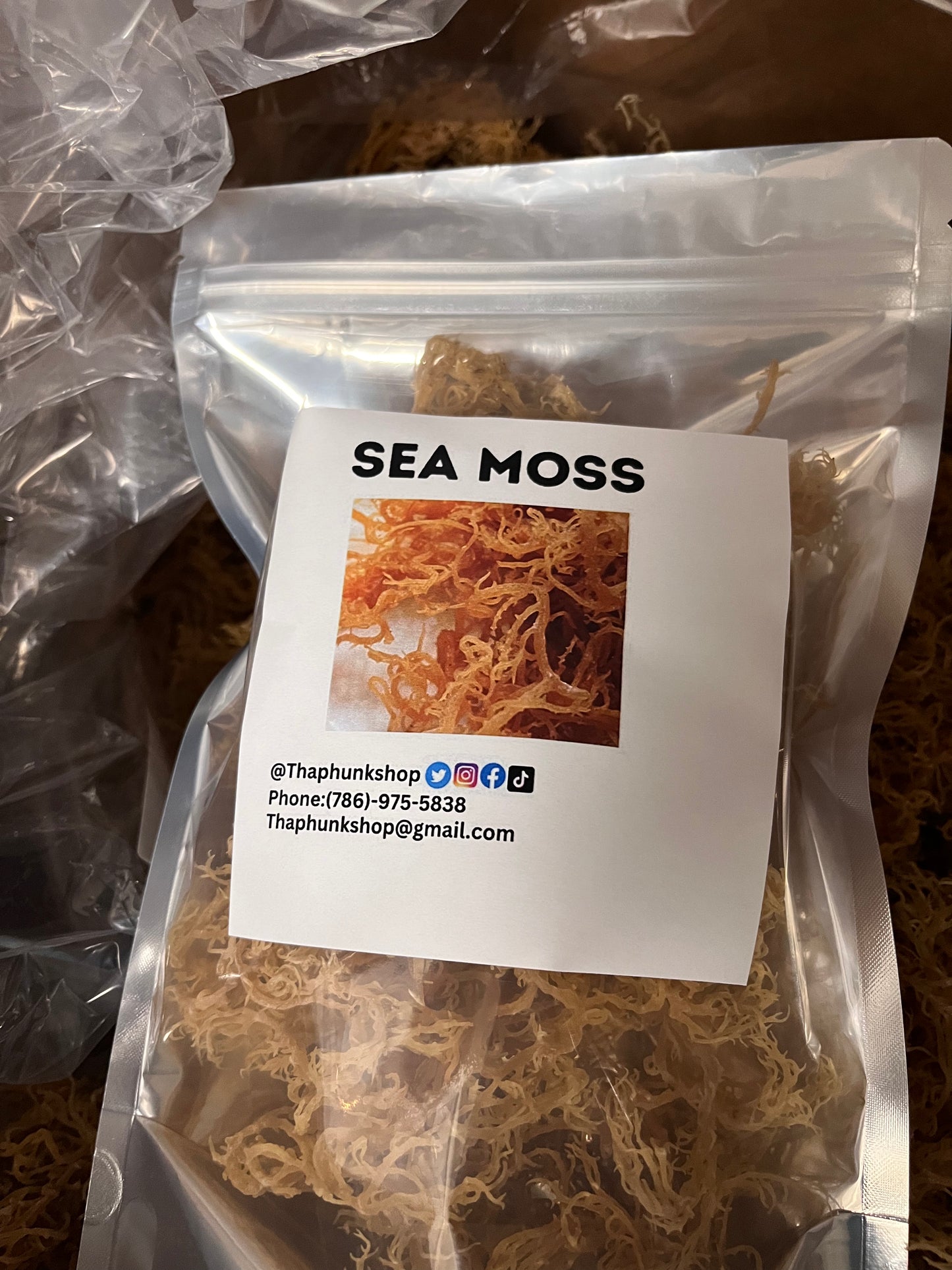 Raw wild craft SEA MOSS